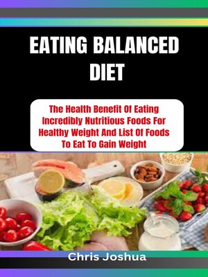 cover image of EATING BALANCED DIET